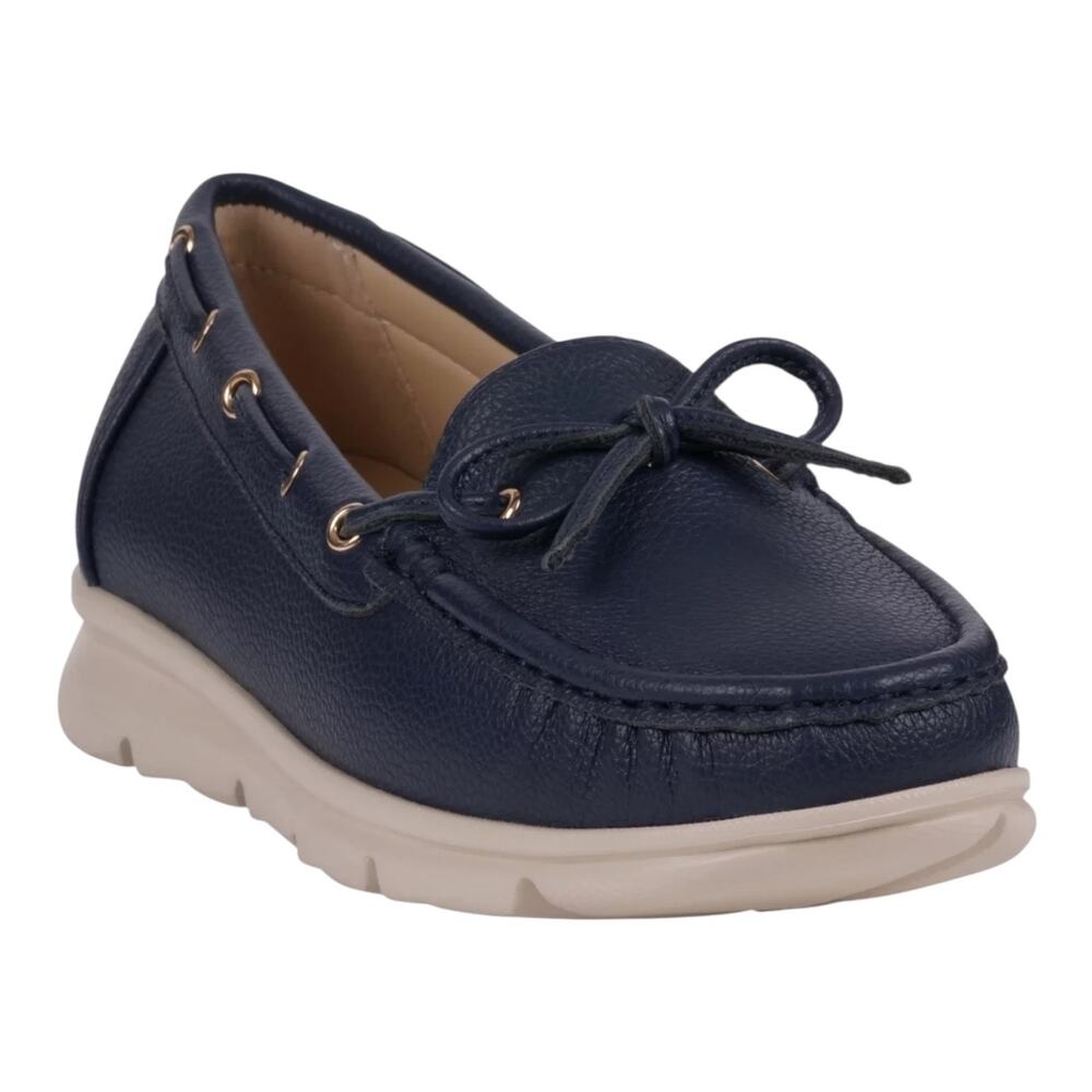 GC Shoes Women's Elora Boat Shoe Loafers Navy Size 6 1/2